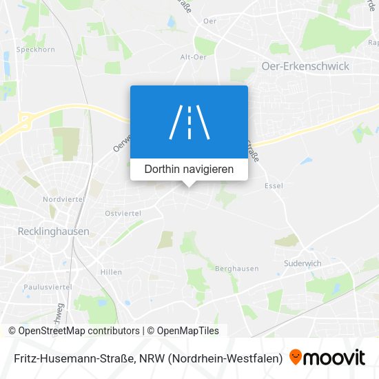Fritz-Husemann-Straße Karte