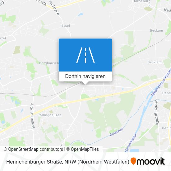 Henrichenburger Straße Karte