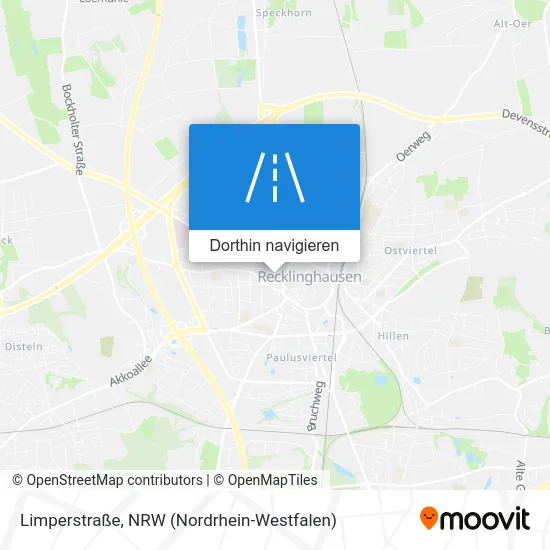 Limperstraße Karte
