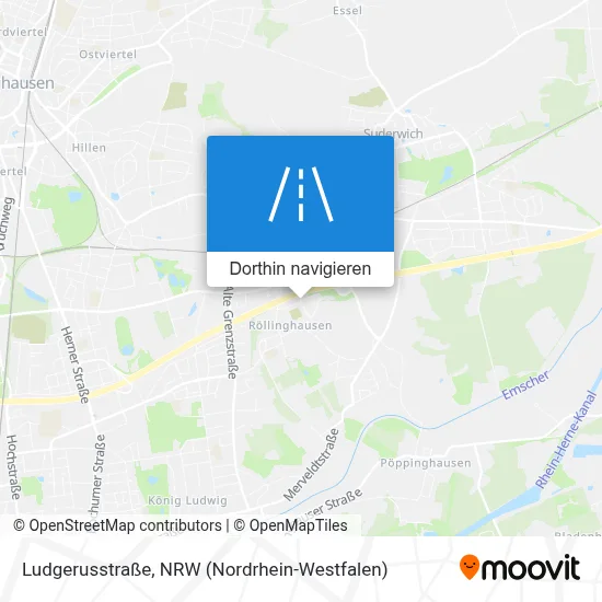 Ludgerusstraße Karte