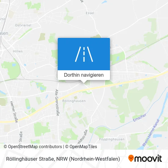 Röllinghäuser Straße Karte