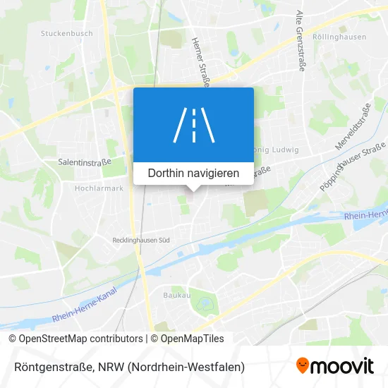 Röntgenstraße Karte