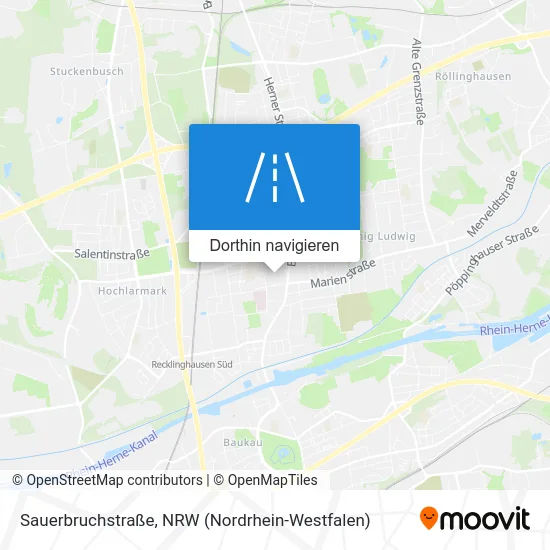 Sauerbruchstraße Karte