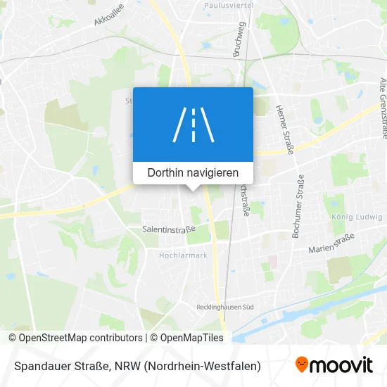 Spandauer Straße Karte