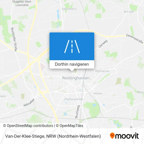 Van-Der-Klee-Stiege Karte