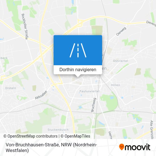 Von-Bruchhausen-Straße Karte