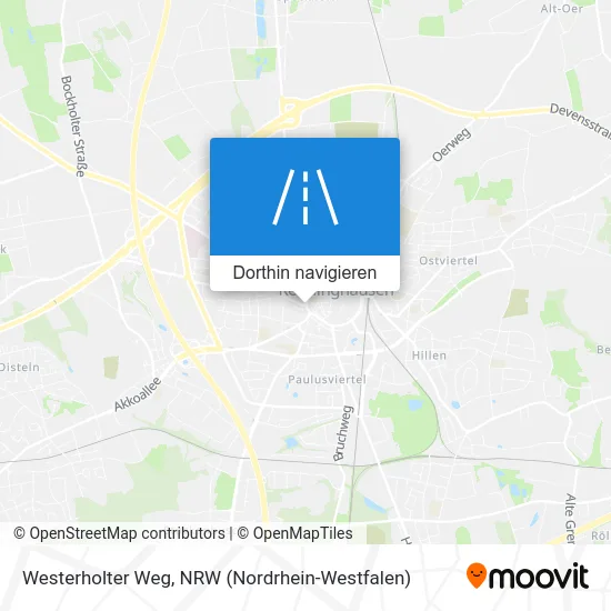 Westerholter Weg Karte