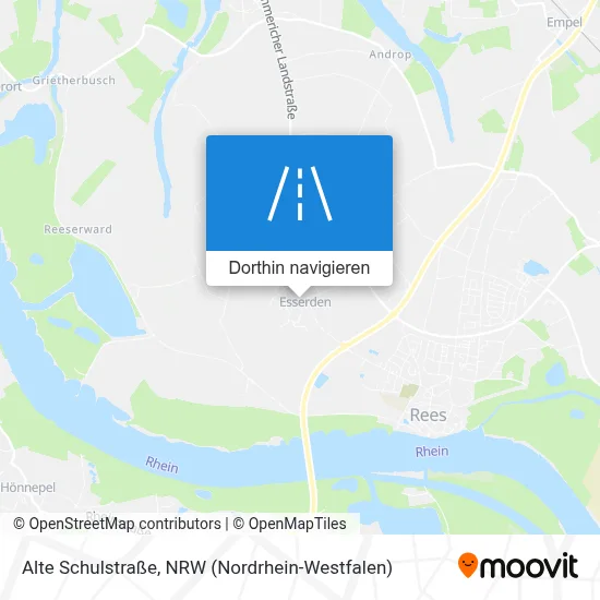 Alte Schulstraße Karte