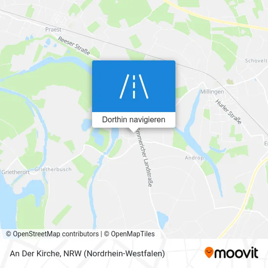 An Der Kirche Karte