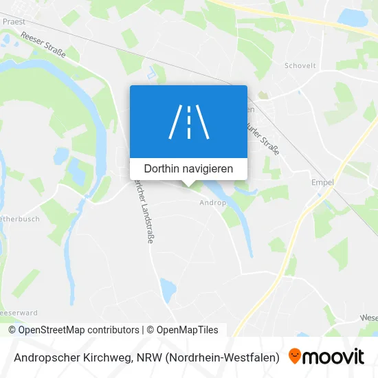 Andropscher Kirchweg Karte