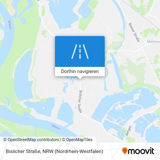 Bislicher Straße Karte