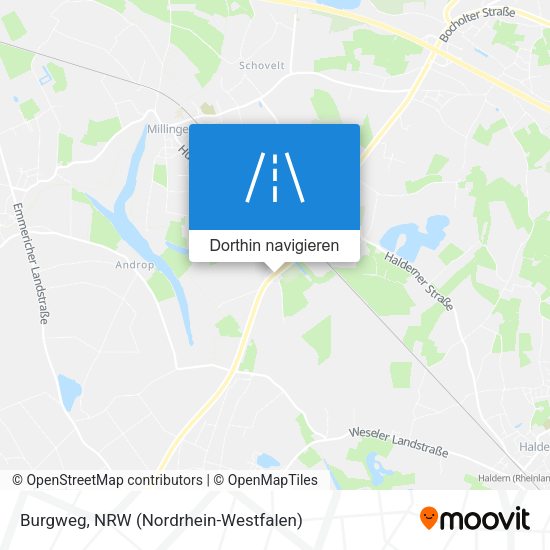 Burgweg Karte