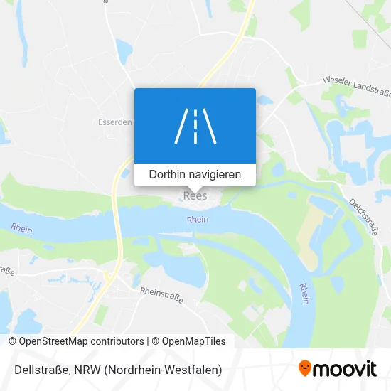 Dellstraße Karte