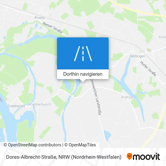 Dores-Albrecht-Straße Karte