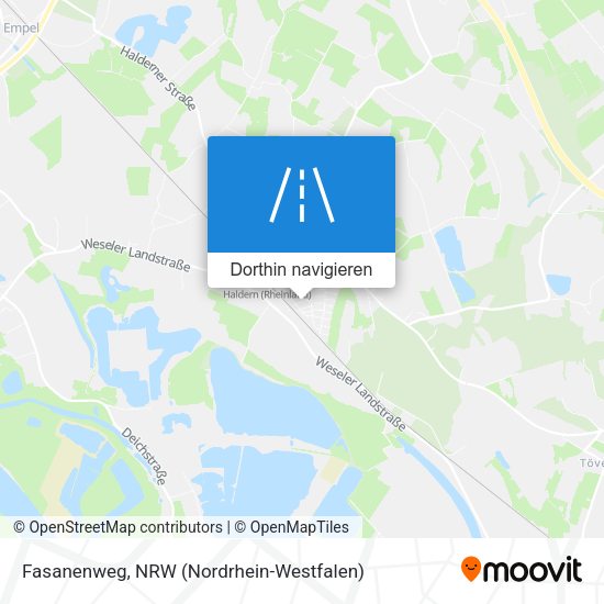 Fasanenweg Karte