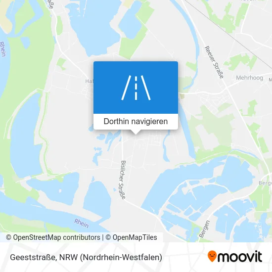 Geeststraße Karte