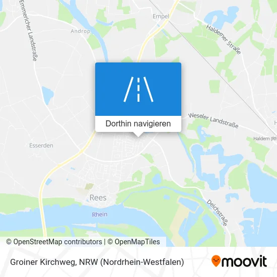 Groiner Kirchweg Karte