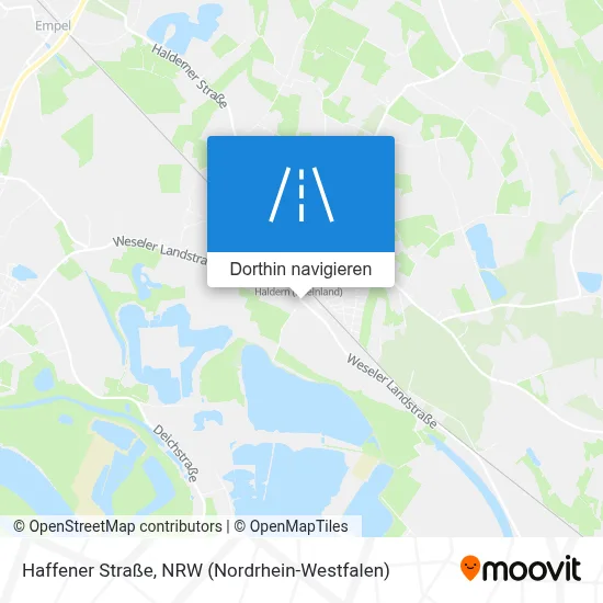 Haffener Straße Karte