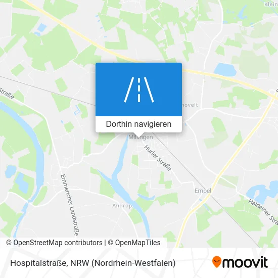 Hospitalstraße Karte