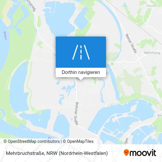 Mehrbruchstraße Karte