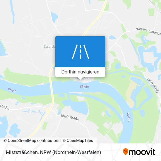 Miststräßchen Karte