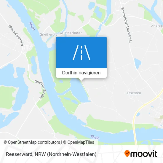 Reeserward Karte