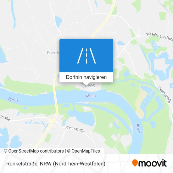 Rünkelstraße Karte