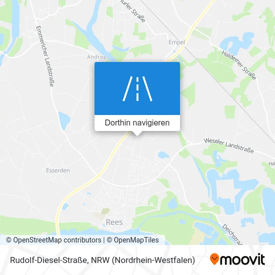 Rudolf-Diesel-Straße Karte