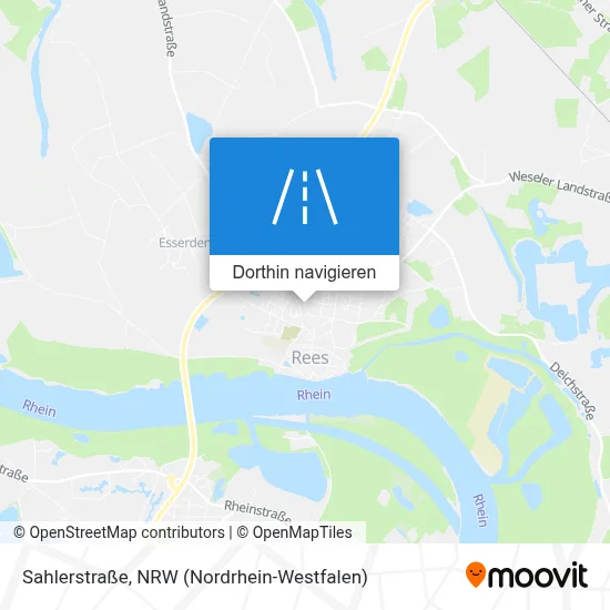 Sahlerstraße Karte