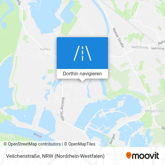 Veilchenstraße Karte