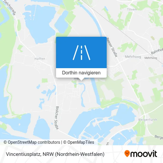 Vincentiusplatz Karte