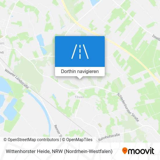 Wittenhorster Heide Karte