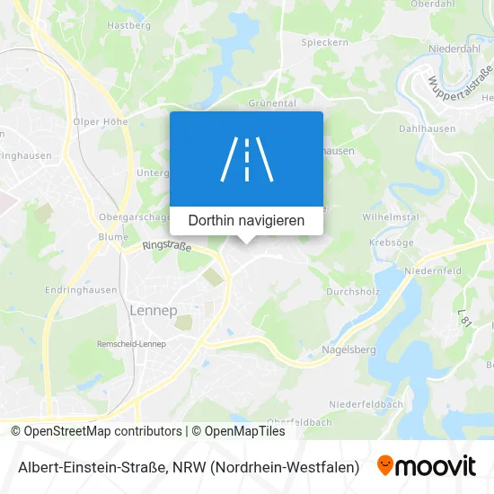 Albert-Einstein-Straße Karte