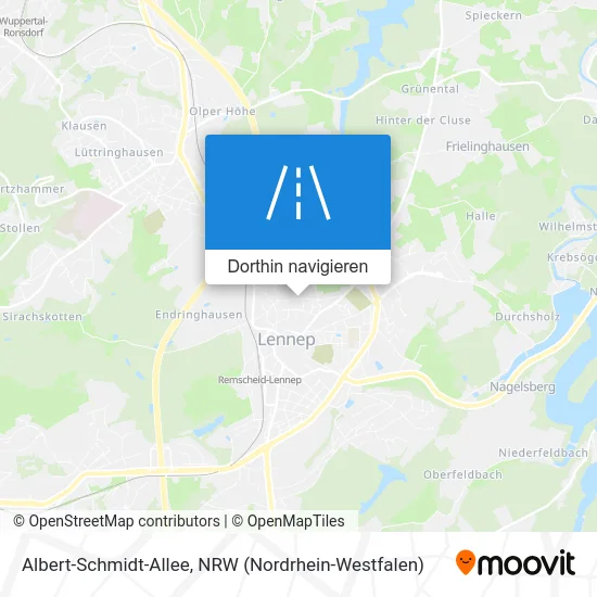 Albert-Schmidt-Allee Karte