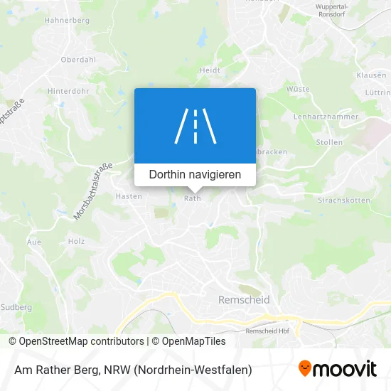 Am Rather Berg Karte