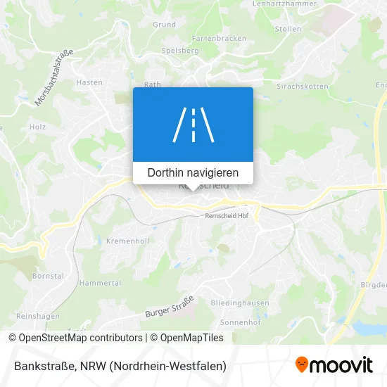Bankstraße Karte