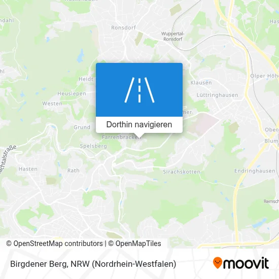 Birgdener Berg Karte