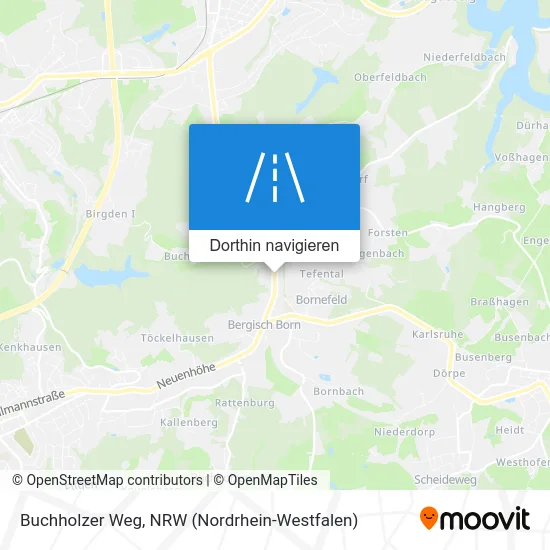 Buchholzer Weg Karte
