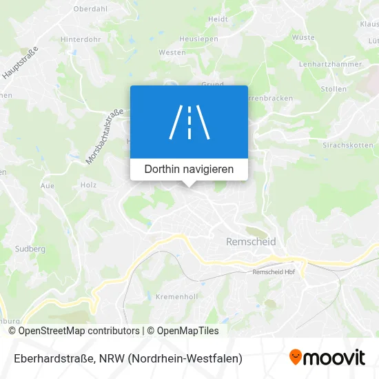 Eberhardstraße Karte