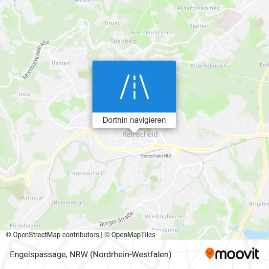 Engelspassage Karte