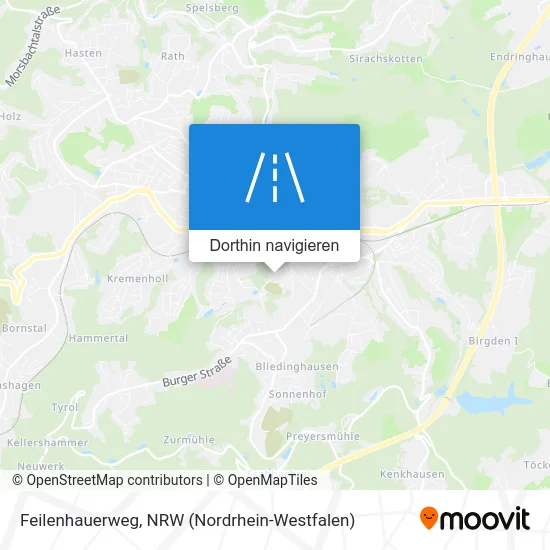 Feilenhauerweg Karte