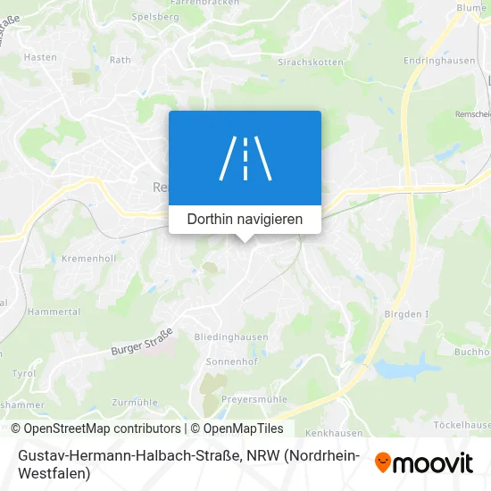 Gustav-Hermann-Halbach-Straße Karte