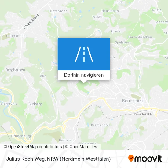 Julius-Koch-Weg Karte