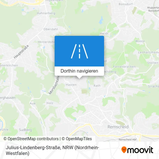 Julius-Lindenberg-Straße Karte