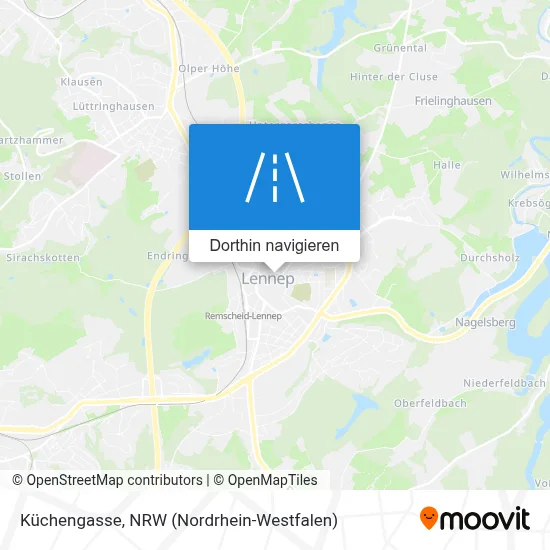 Küchengasse Karte