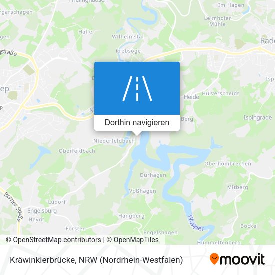 Kräwinklerbrücke Karte