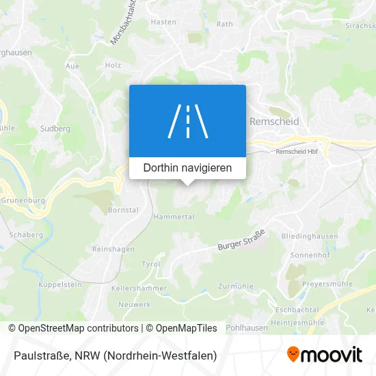 Paulstraße Karte