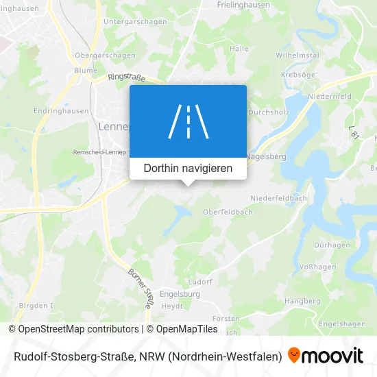 Rudolf-Stosberg-Straße Karte