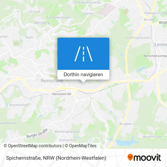 Spichernstraße Karte