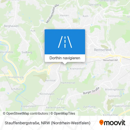 Stauffenbergstraße Karte